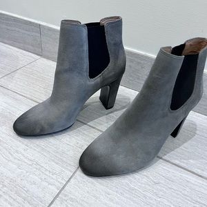 Banana Republic leather heeled boots